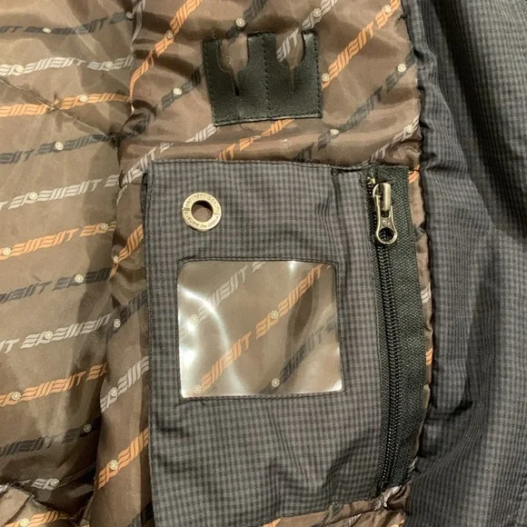 Element brand Men's winter parka carbon fiber look - Picture 8 of 10